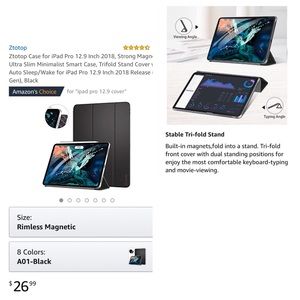 NWT iPad Pro 12.9 Case